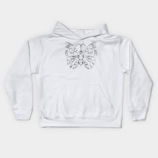 Butterfly Design Kids Hoodie